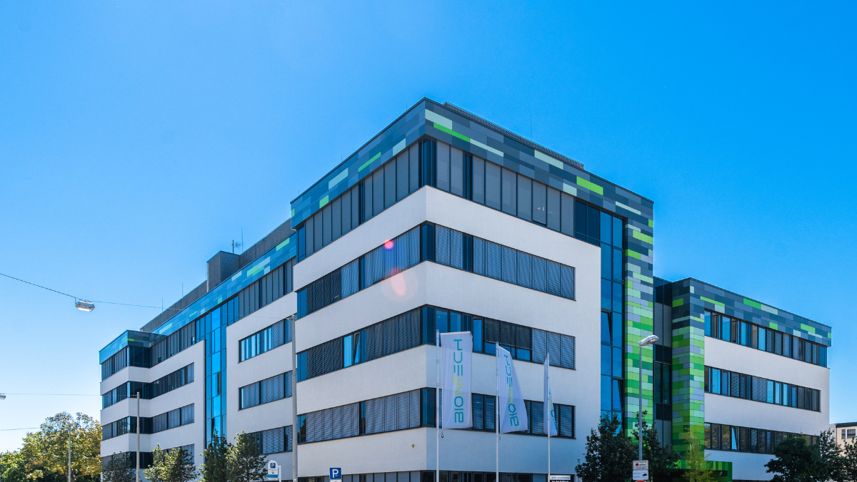 BioNTech headquarters following announcement of CureVac acquisition deal